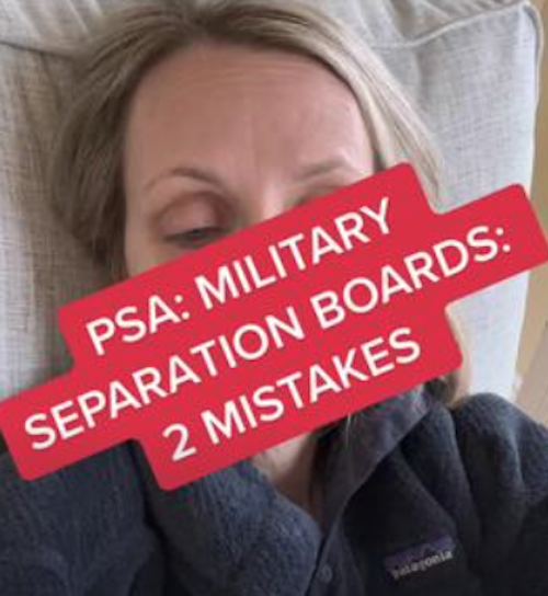 PSA Military Separation Boards 2 Mistakes Law Office of Jocelyn C